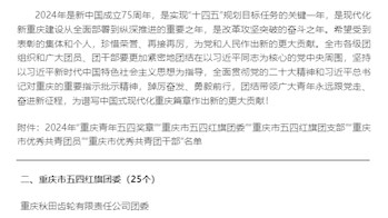 重庆市巴南区人民医院团委 被评为“重庆市五四红旗团委”