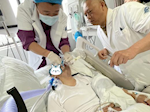 撑开生死之线——巴医麻醉科（手术室）成功为一名气道重度狭窄的患者行气管插管